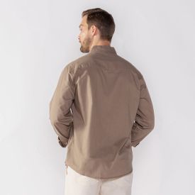 Camisa Masculina De Algodão Marc Alain