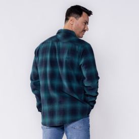 Camisa Masculina Xadrez De Flanela Marc Alain