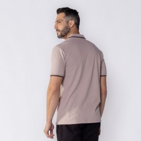 Camisa Polo Masculina De Algodão Marc Alain