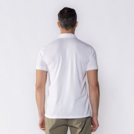 Camisa Polo Masculina De Piquet Com Bolso Marc Alain