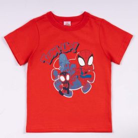 Camiseta Spidey Infantil 1 a 3 Anos Marvel