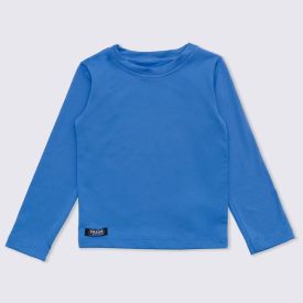Camiseta 4 a 10 anos Térmica Gola Redonda Fakini