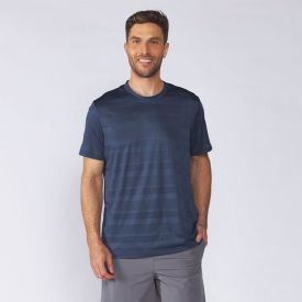 Camiseta Esportiva Masculina Dry Fit Scream Azul Marinho