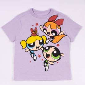 Camiseta Infantil Meninas Super Poderosas 4 a 10 Anos Bandup