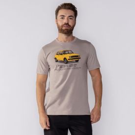 Camiseta Masculina Fiat 147 Marc Alain Bege