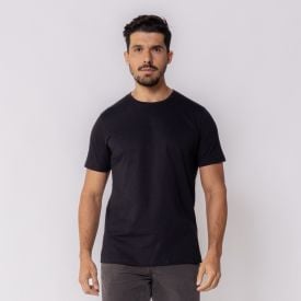 Camiseta Masculina Básica De Algodão Marc Alain