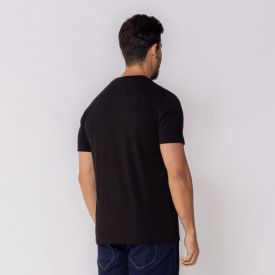 Camiseta Masculina Básica Lisa Thing Preto
