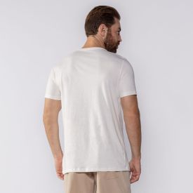 Camiseta Masculina Dream Big Marc Alain Off White