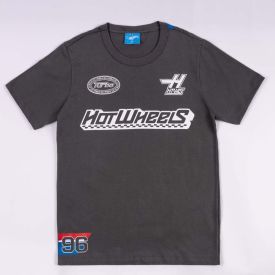 Camiseta Hot Wheels Juvenil 12 a 16 Anos Mattel