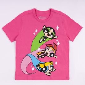 Camiseta Meninas Super Poderosas Juvenil 12 a 16 Anos