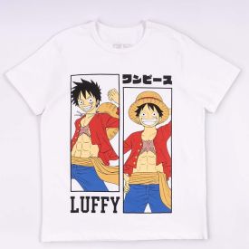 Camiseta One Piece Juvenil 12 a 16 Anos Toei Animation