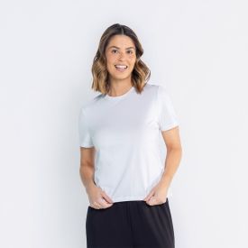 Camiseta Pima Feminina Básica Patricia Foster