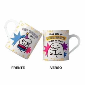 Caneca Bento Rep Bardei Lv Porcelanas - 300Ml