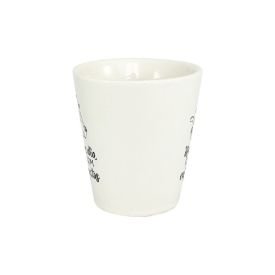 Caneca Cônica Decorada Lv Porcelanas 290Ml - CAFE E GATOS
