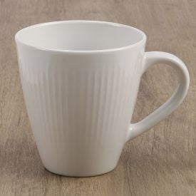 Caneca De Cerâmica Glamour Havan Casa 345Ml - Branco