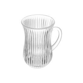 Caneca De Vidro Lines Wolff - 130ml