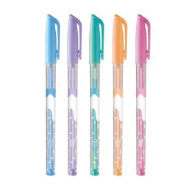 Caneta Esferográfica 0.7 Candy Tris - 5 Cores