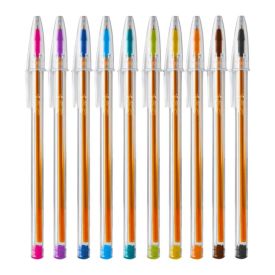 Caneta Esferogr&aacute;fica Cristal 0.8 Bic - 10 Cores