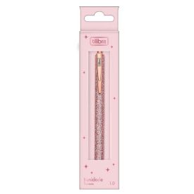 Caneta Esferográfica Glitter Metálica 1.0Mm Tilibra - 891983