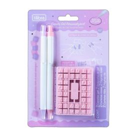 Kit Caneta Gel Personalizável 0.5 Tilibra - Sortido 