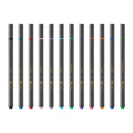 Canetas Superfinas Vibes 12 Unidades Tris - 678276