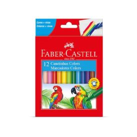 Canetinhas Colors Faber Castell - 12 Unidades