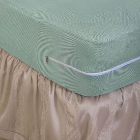 Capa Protetora Para Colchão Casal Com Zíper Solecasa - Verde