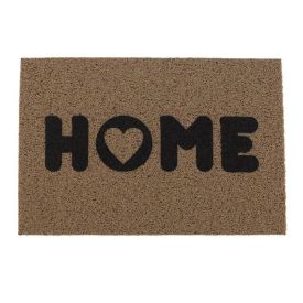 Capacho para Porta de Entrada 40X60 cm Vinil Havan Casa - Home Bege