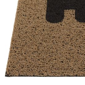 Capacho para Porta de Entrada 40X60 cm Vinil Havan Casa - Home Bege