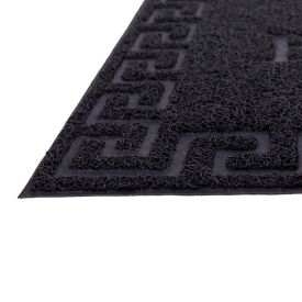 Capacho Vinil 50X80cm Bem Vindo Solecasa - Cinza