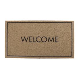 Capacho Vinil 50X90 Bem Vindo Solecasa - Welcome Novo