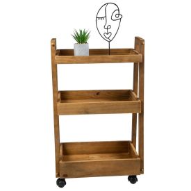 Carrinho Multiuso Lucca Havan Casa - Imbuia