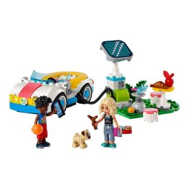 Carro Elétrico E Carregador Friends Lego - 42609