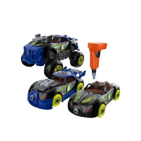 Carro Turbo Tools Mustang Preto 3 Em 1 Multikids - BR2164