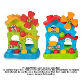 Casinha Com Bolinhas Play Home Ball Maral - Sortido