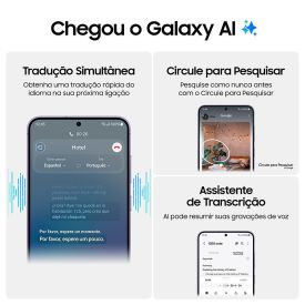 Celular Samsung Galaxy S24 5G Exynos 2400 8Gb 256Gb - Preto