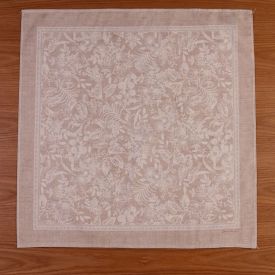 Centro de Mesa 78X78 cm Clean Renova Dohler - Alana Bege