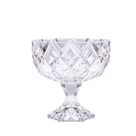 Centro de Mesa com Pé Deli 18Cm Lyor - Cristal