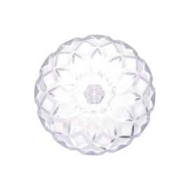 Centro de Mesa com Pé Lyor Deli 32,5Cm - Cristal