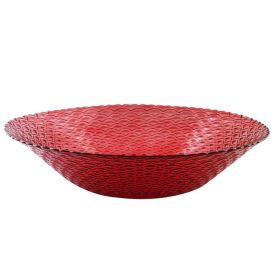 Centro de Mesa Escamado Vitazza 39Cm - Vermelho