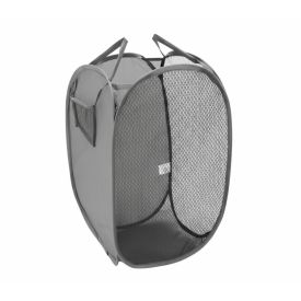 Cesto De Roupa Dobrável Cinza - Havan Casa