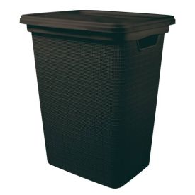 Cesto de Roupas Juta 45 Litros Jaguar - Preto
