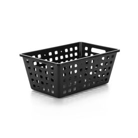 Cesto Organizador Square 4,2 Litros Dasplast - Preto