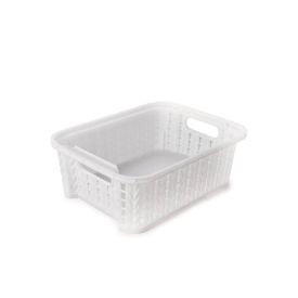 Cesto Organizador Trama Plasútil 990Ml - Branco