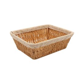 Cesto Retangular Com Forro Havan Casa 21 Cm - Natural
