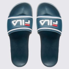 Chinelo Fila Masculino Drifter Stripes Mrn/Brc/Vrm