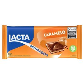 Chocolate Ao Leite Recheado De Caramelo - 104g