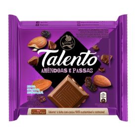 Chocolate Talento Amêndoa E Passas Garoto - 85g