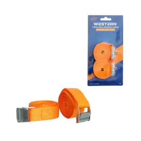 Cinta Carga 2,5Cm X 2,5M 120Kg 2Pc Western