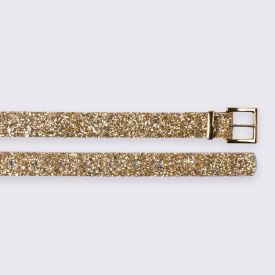 Cinto Feminino De Couro Sintético Glitter Boby Blues